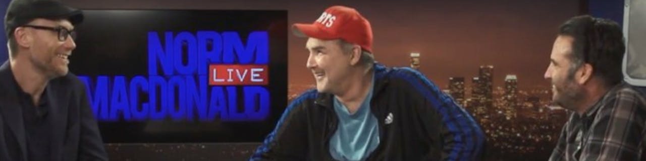 norm macdonald sports hat
