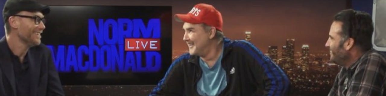 norm macdonald sports hat