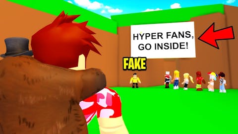 Buzzerman Level One - fake youtubers on roblox